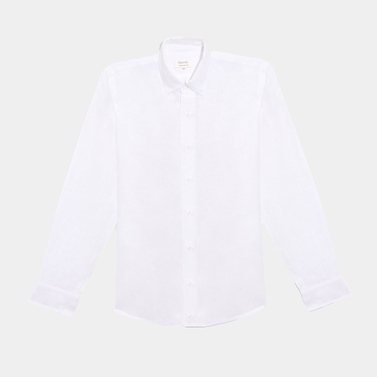 Akoya Linen Shirt – White by Apprivió