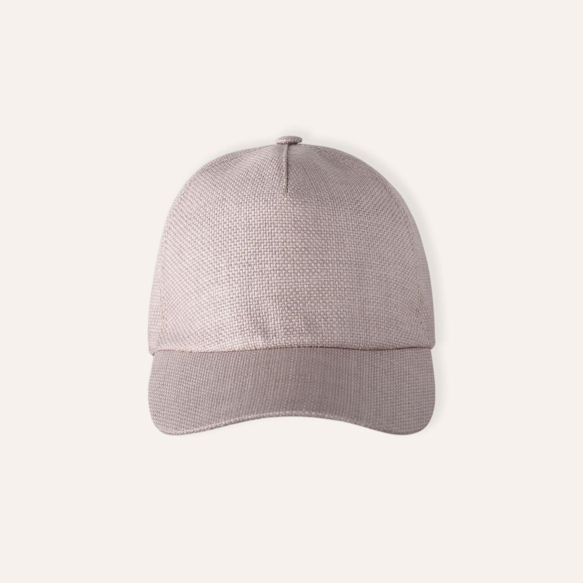 Raffia Baseball Cap – Pink by Kampos