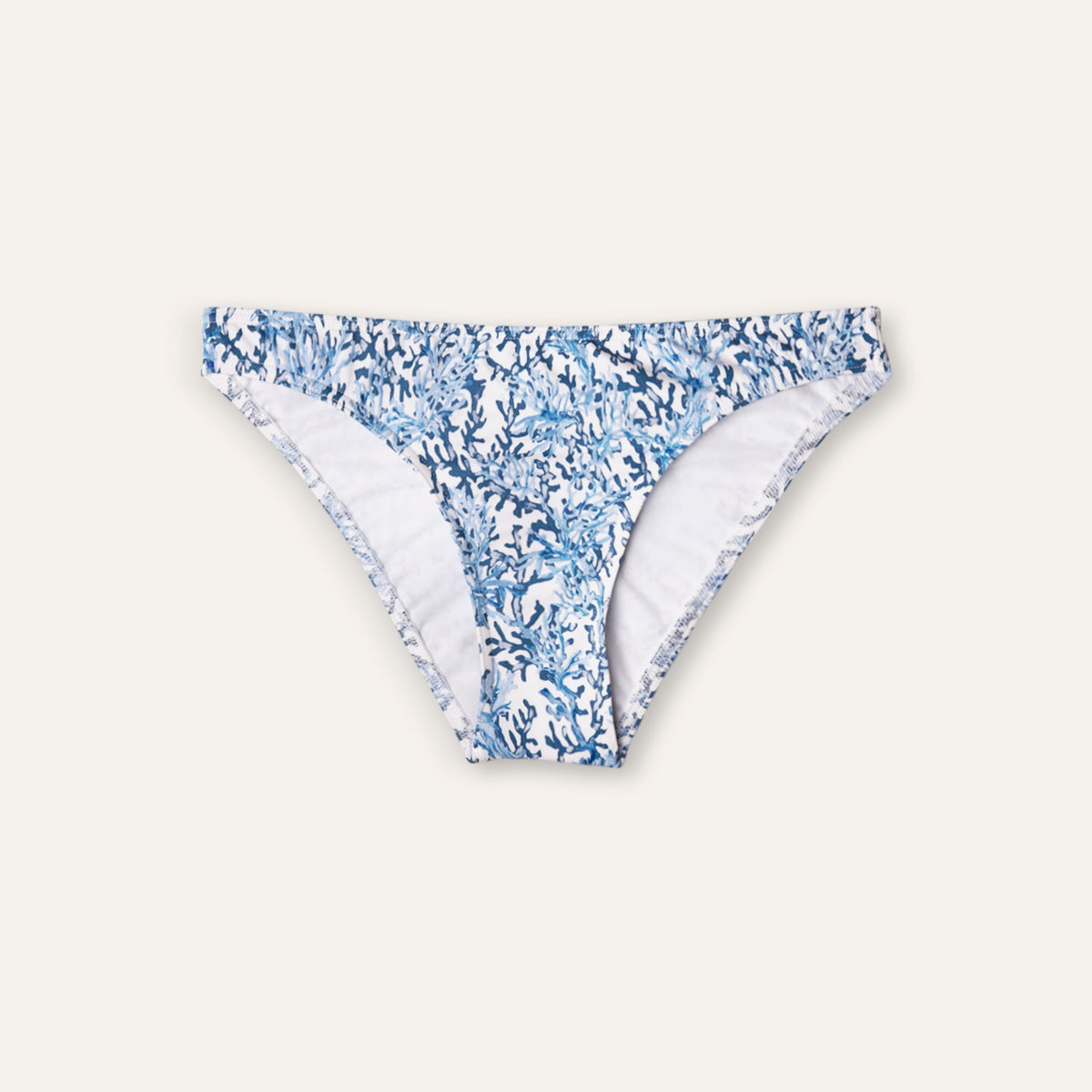 Traditional Slip Bikini Bottom – Coral Blue by Kampos