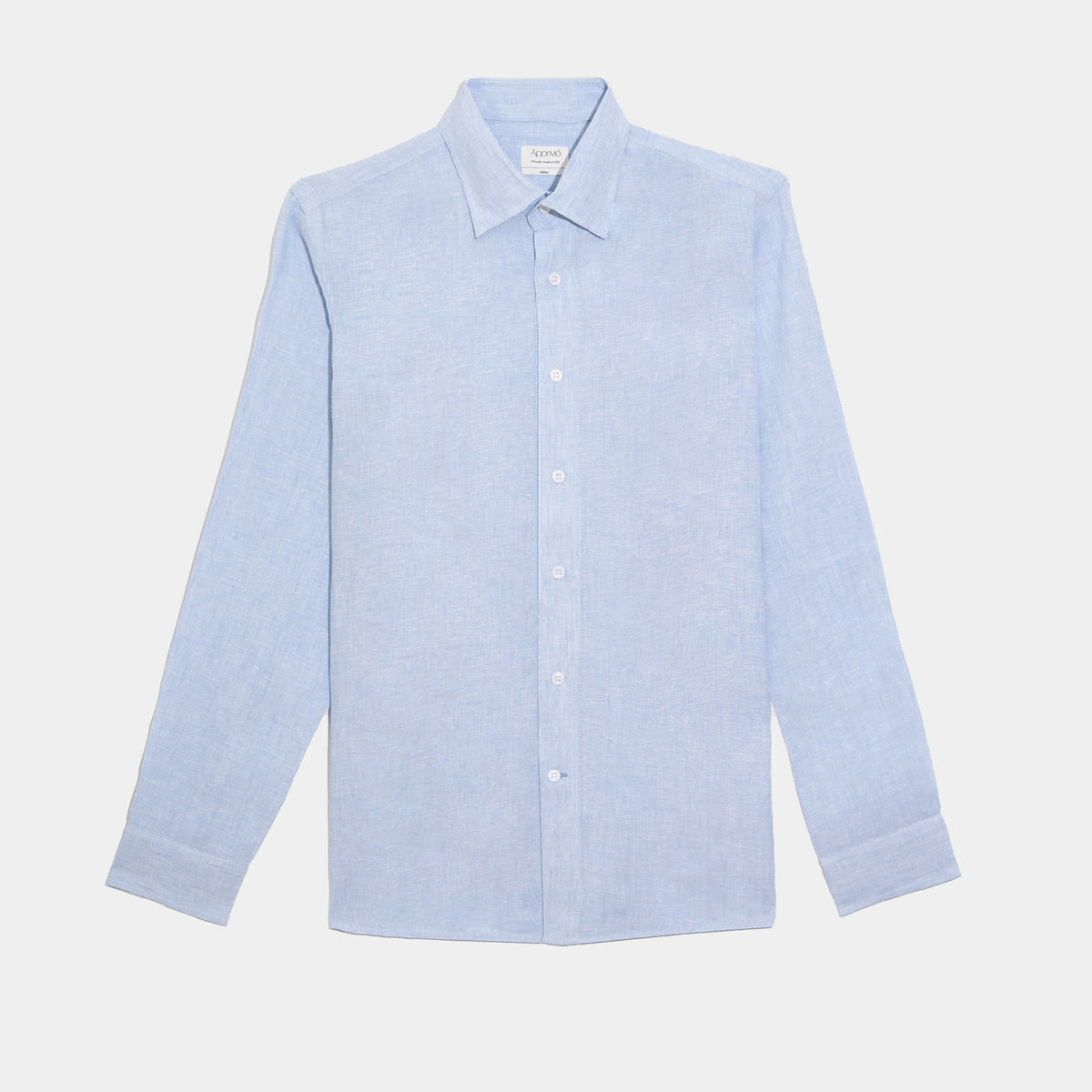 Acapulco Linen Shirt – Light Blue by Apprivió