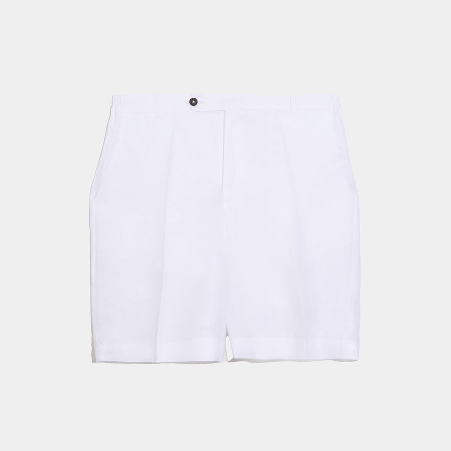 Pearl Linen Shorts by Apprivió