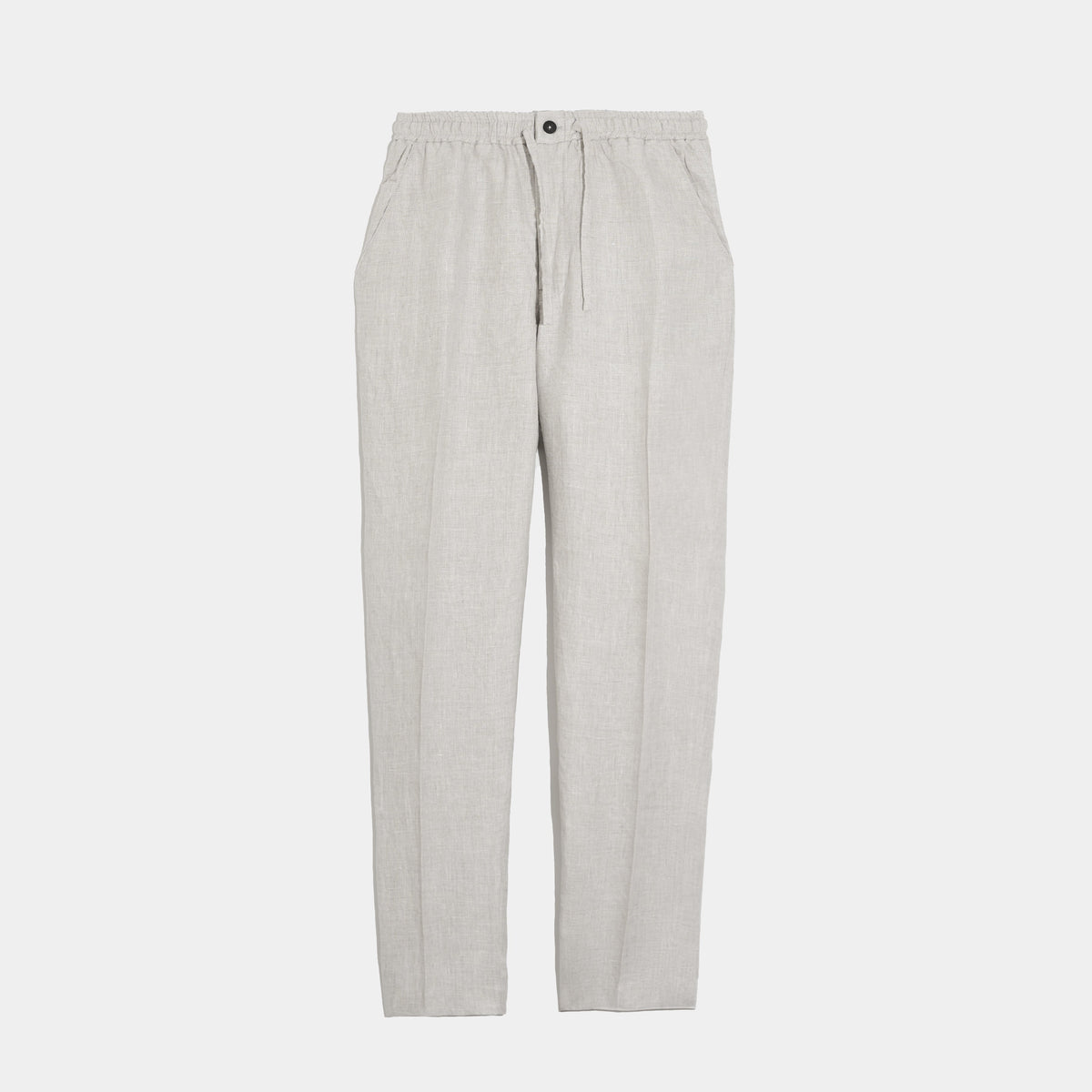 Noya Linen Trousers – Natural by Apprivió