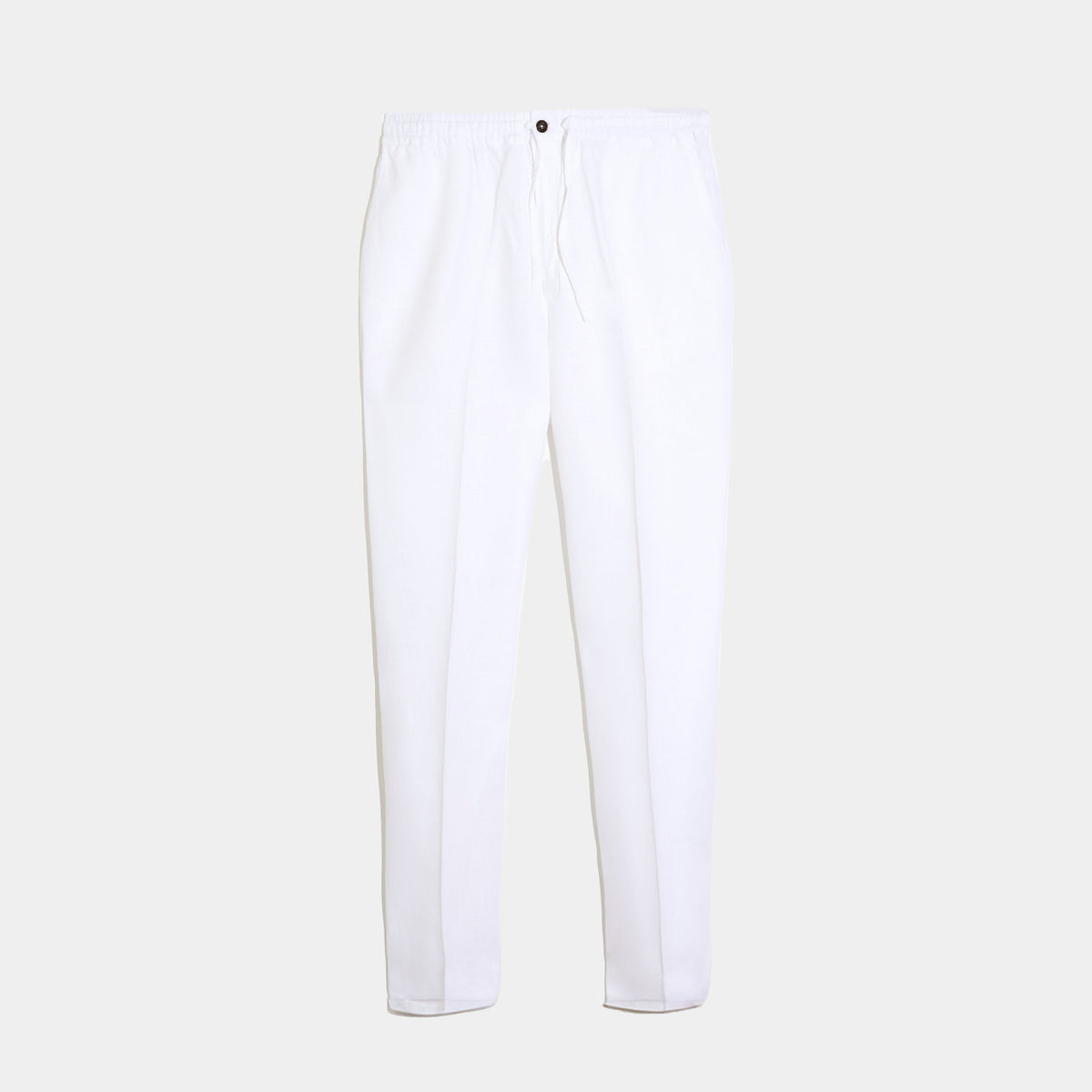 Pearl Linen Trousers – White by Apprivió