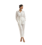 Safari Linen Jacket & Pants Set – Pink by Cecile Hob
