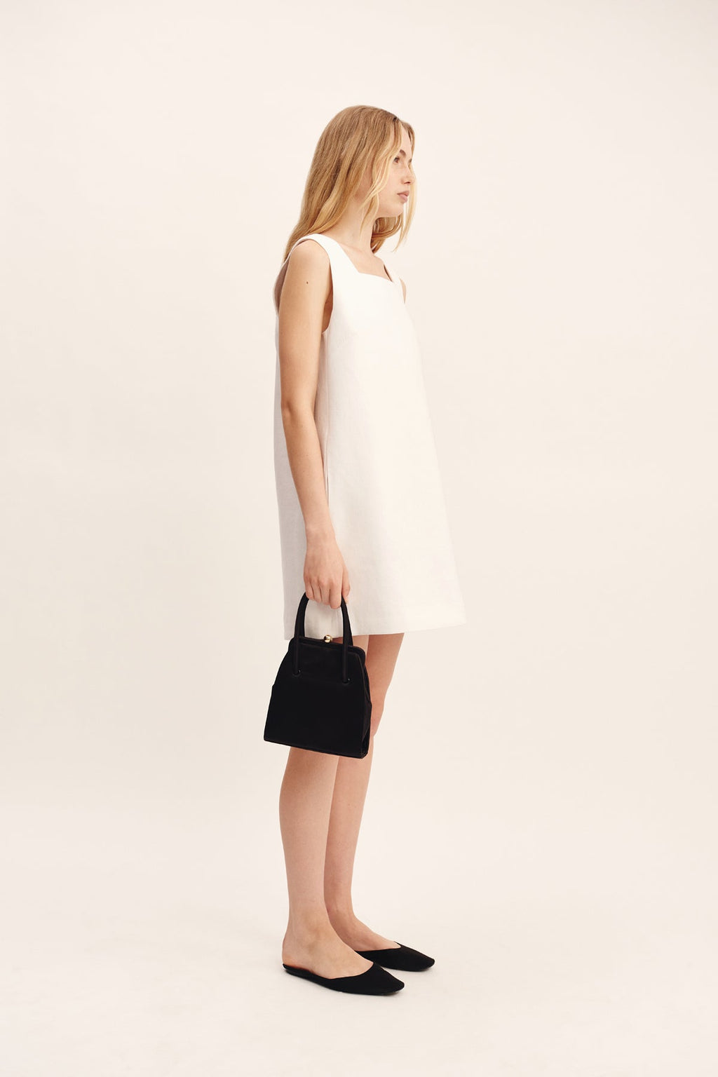 RIO SHIFT DRESS - IVORY