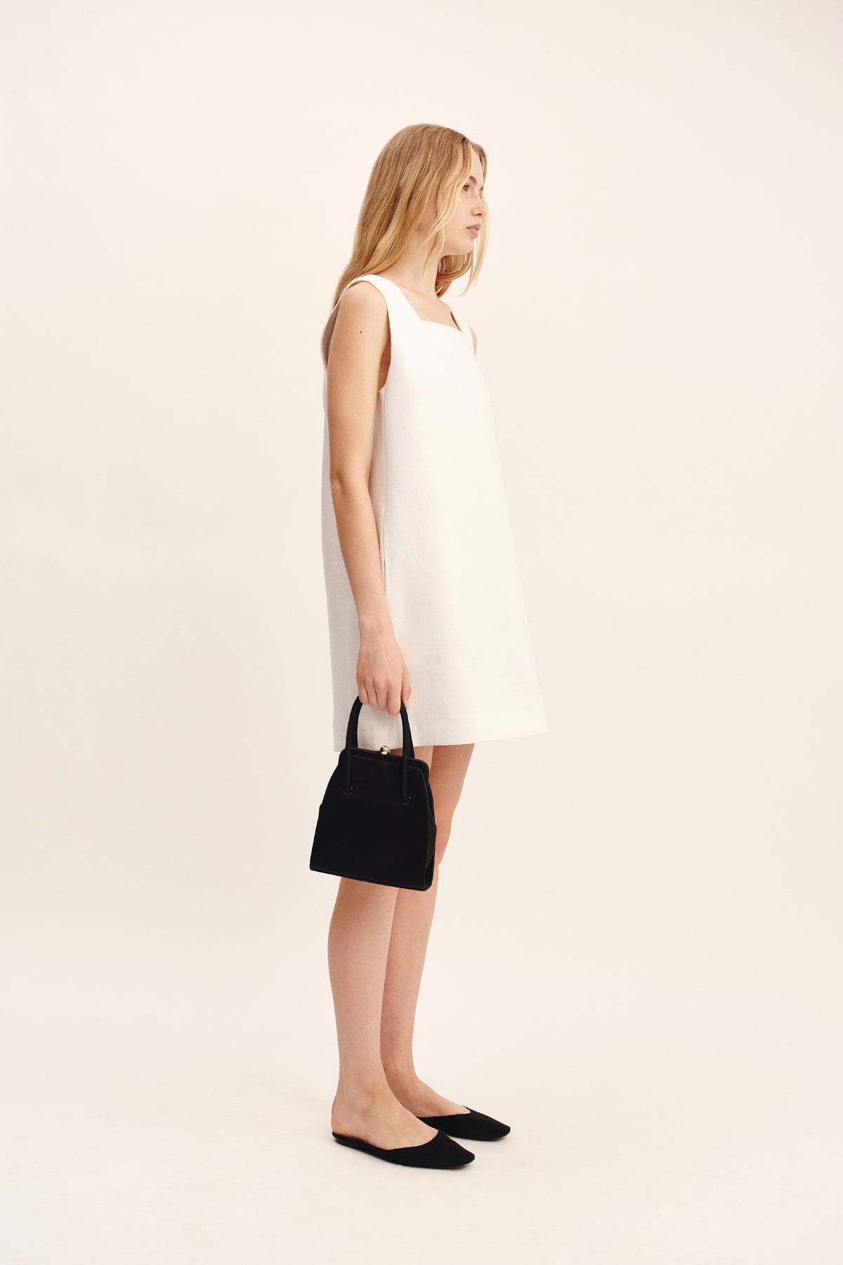 RIO SHIFT DRESS - IVORY