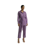 Safari Linen Jacket & Pants Set – Pink by Cecile Hob