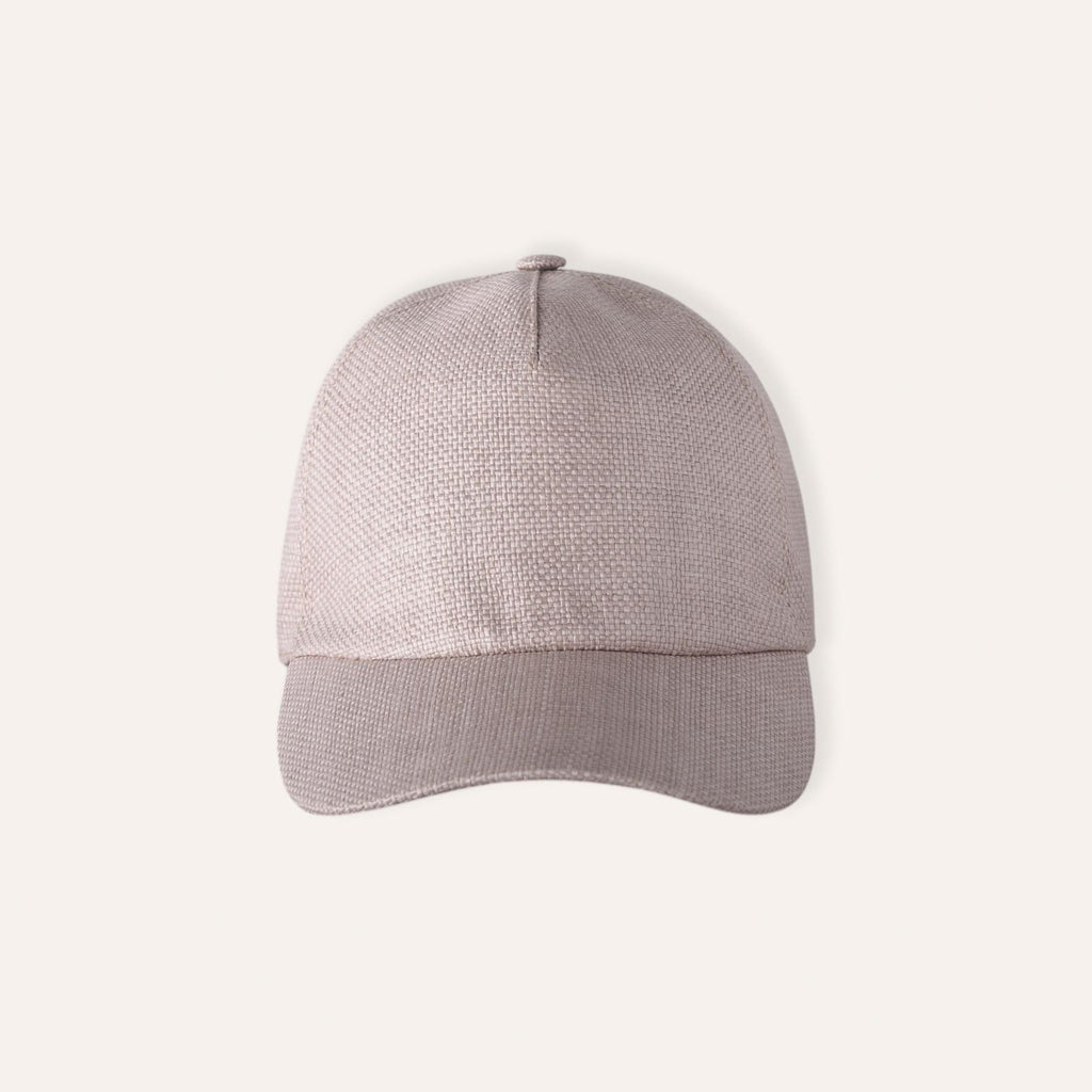 Бейсболка KAMPOS из рафии, розовая, легкая, дышащая, защита от солнца