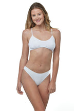 Essential Barcelona Full Coverage Mid-Rise Bikini Bottom for Beachwear
