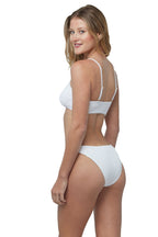 Essential Barcelona Full Coverage Mid-Rise Bikini Bottom for Beachwear