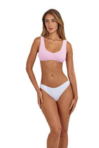 Sardinia Cheeky Mid-Rise Stretch One-Size Bikini Bottom Core