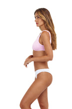 Sardinia Cheeky Mid-Rise Stretch One-Size Bikini Bottom Core