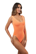 Marbella Classic One Size One Piece Swimsuit Scoop Neck