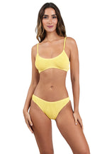Sardinia Cheeky Mid-Rise Stretch One-Size Bikini Bottom Core