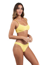 Sardinia Cheeky Mid-Rise Stretch One-Size Bikini Bottom Core