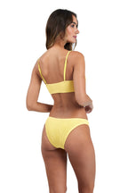 Sardinia Cheeky Mid-Rise Stretch One-Size Bikini Bottom Core