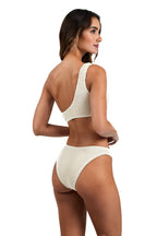 Essential Barcelona Full Coverage Mid-Rise Bikini Bottom for Beachwear