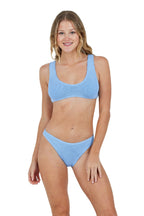 Essential Barcelona Full Coverage Mid-Rise Bikini Bottom for Beachwear
