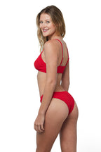 Ibiza V-Cut String Straps One Size Bikini TOP ONLY