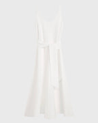 Delphi Scoop-Neck Maxi Dress – White by Bondi Born