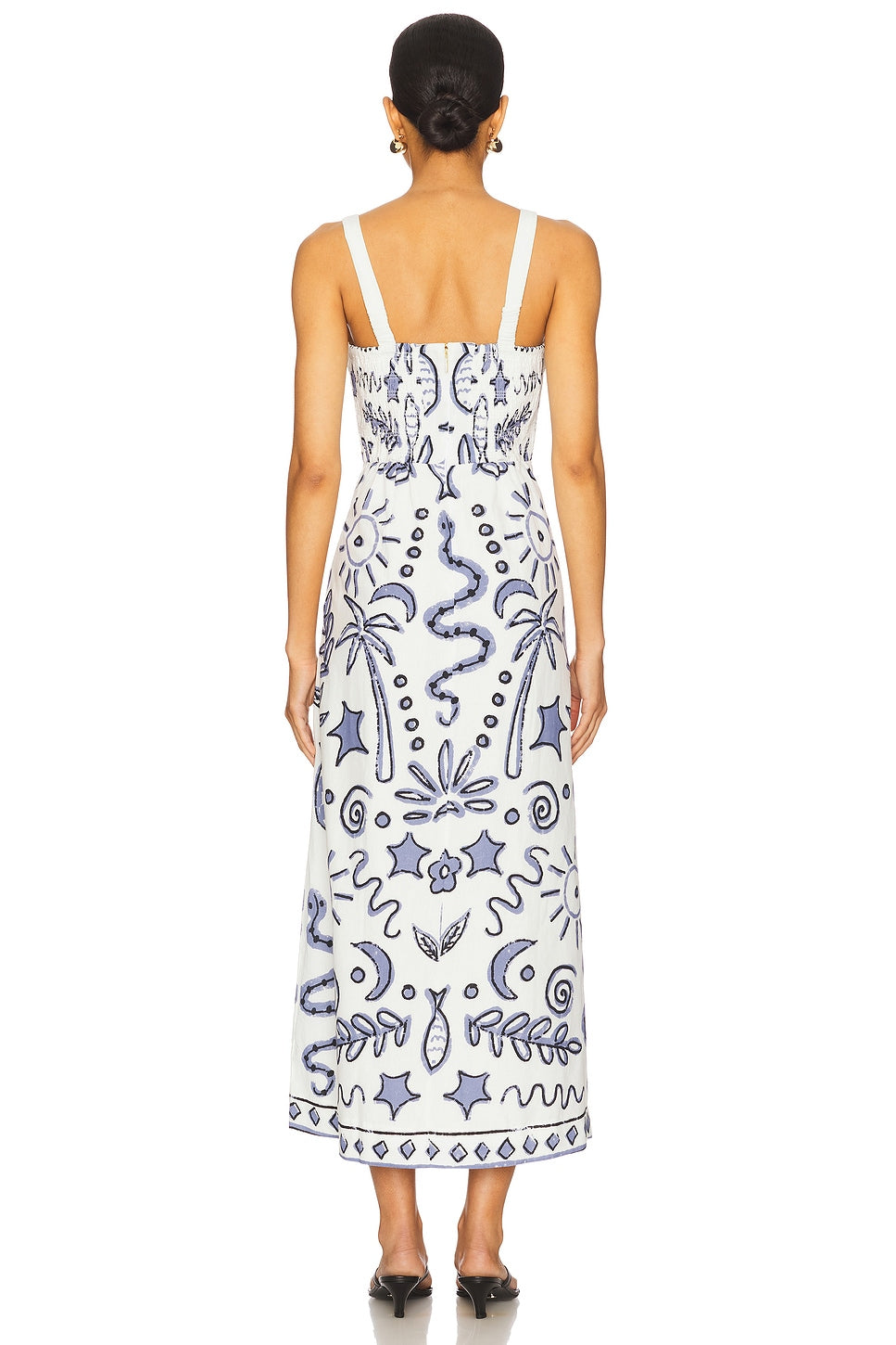 Cleobella Shelly Ankle Dress in Verona Print Maxi