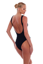 Seychelles Chain One-Piece Swimsuit With Front Gold Chain Detail