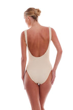 Seychelles Chain One-Piece Swimsuit With Front Gold Chain Detail