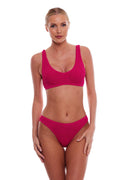 Barcelona Classic Scoop Neck One-Size Full-Coverage Bikini Top