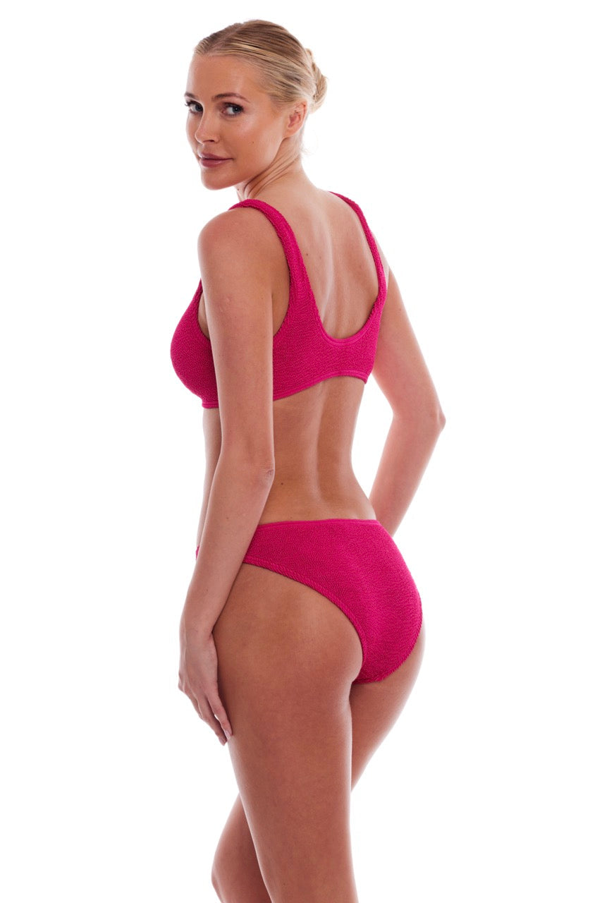 Barcelona Classic Scoop Neck One-Size Full-Coverage Bikini Top