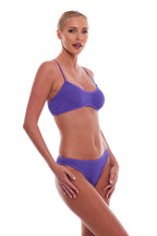Sardinia Cheeky Mid-Rise Stretch One-Size Bikini Bottom Core