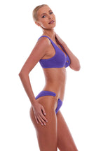 Doha Scoop Neck And Dubai Gold Multi-Ring Bikini SET