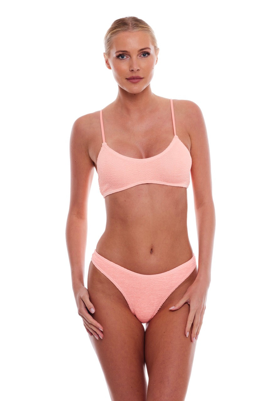 Sardinia Cheeky Mid-Rise Stretch One-Size Bikini Bottom Core