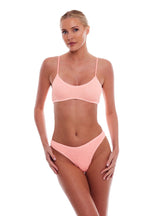 Sardinia Cheeky Mid-Rise Stretch One-Size Bikini Bottom Core