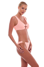 Doha Scoop Neck And Dubai Gold Multi-Ring Bikini SET