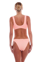 Doha Scoop Neck And Dubai Gold Multi-Ring Bikini SET