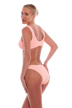 Doha Scoop Neck And Dubai Gold Multi-Ring Bikini SET