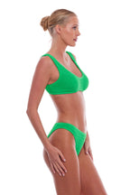 Essential Barcelona Full Coverage Mid-Rise Bikini Bottom for Beachwear