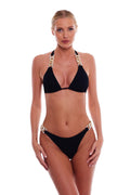 Seychelles Chain Front Bikini Set One-Size Full Coverage Stretch
