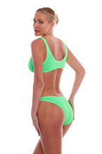 Doha Scoop Neck And Dubai Gold Multi-Ring Bikini SET