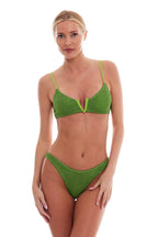 Ibiza V-Cut String Straps One Size Bikini TOP ONLY