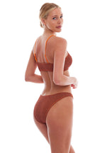 Sardinia Cheeky Mid-Rise Stretch One-Size Bikini Bottom Core