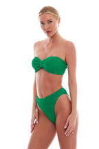 Palma Bandeau Bow Classic One-Size Stretch Bikini Top - No Padding