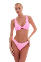 Essential Barcelona Full Coverage Mid-Rise Bikini Bottom for Beachwear