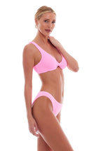 Essential Barcelona Full Coverage Mid-Rise Bikini Bottom for Beachwear