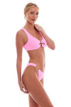 Doha Scoop Neck And Dubai Gold Multi-Ring Bikini SET