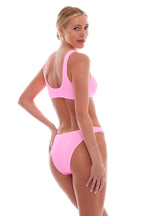 Doha Scoop Neck And Dubai Gold Multi-Ring Bikini SET