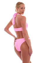 Milan Tortoise Ring Halter One Size Bikini TOP ONLY