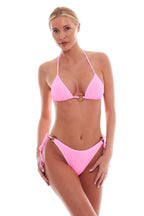 Santorini Tortoise Rings Full-Coverage One-Size Adjustable Bikini Bottom