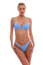 Ibiza V-Cut String Straps One Size Bikini TOP ONLY