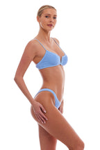 Ibiza V-Cut String Straps One Size Bikini TOP ONLY